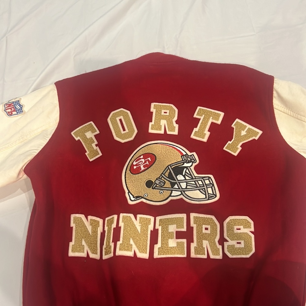 San Francisco 49ers jacket, football jacket